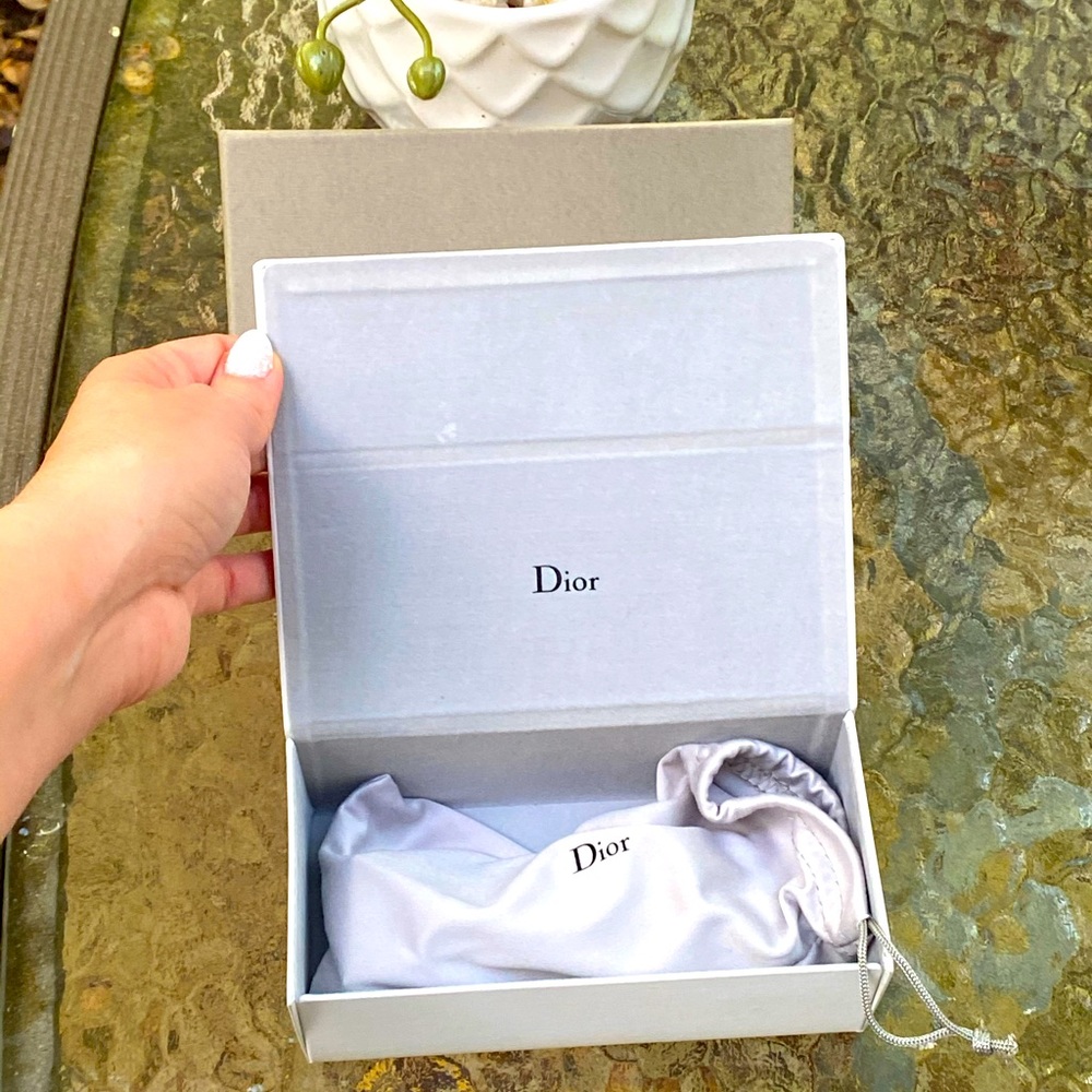 Christian Dior Blue Acetate Tie Dye Sunglasses - Picture 15 of 16